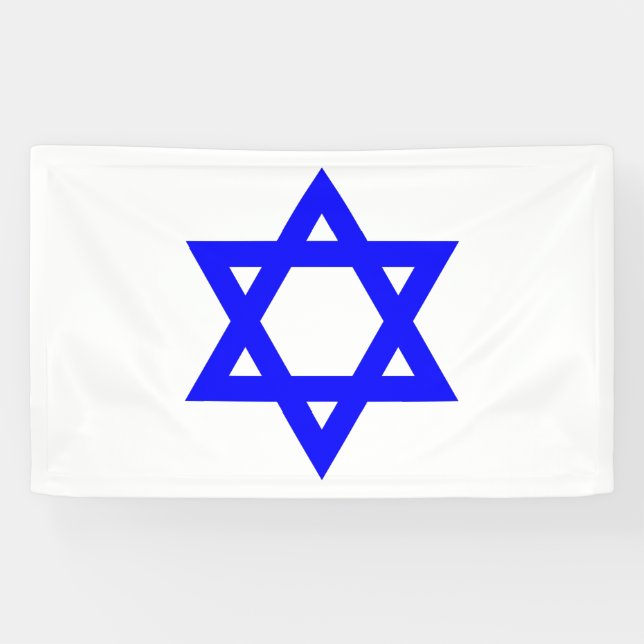✡︎ jüdischer Star von David Banner (Horizontal)
