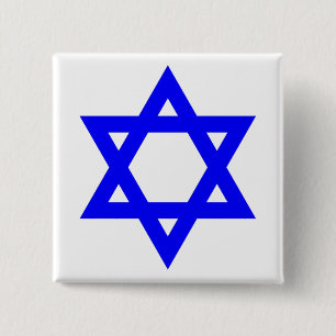 ✡︎ jüdischer Star von David Button