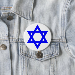 ✡︎ jüdischer Star von David Button
