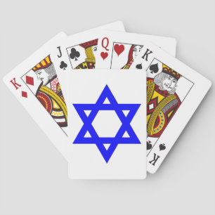 ✡︎ jüdischer Star von David Spielkarten