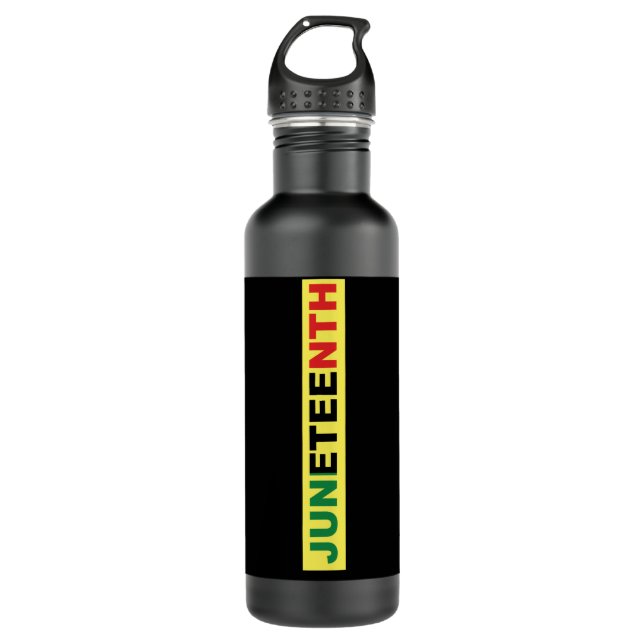Jüdischer Unabhängigkeitstag Edelstahlflasche (Vorderseite)