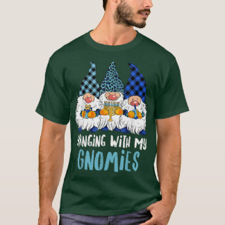 Jüdisches Gnome Happy Chanukah Hanukkah mit T-Shirt