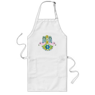 Jüdisches Hamsa Lange Schürze