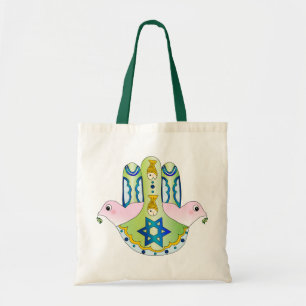 Jüdisches Hamsa Tragetasche