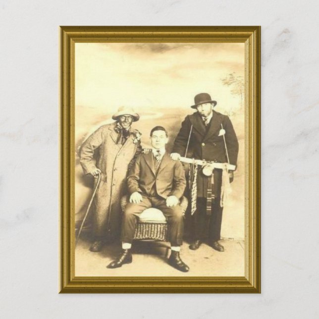 jüdisches Jahrgangsbild Postkarte (Vorderseite)