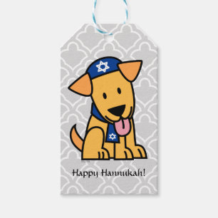 Jüdisches Labrador retriever Hündchen Chanukkas Geschenkanhänger