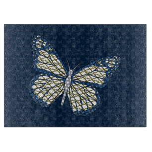 Jüdisches Monarch-Glas-Schneidboard Schneidebrett