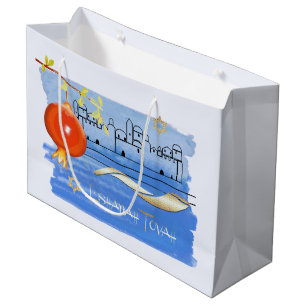 Jüdisches Neujahr Rosh Hashanah Gift Bags Große Geschenktüte