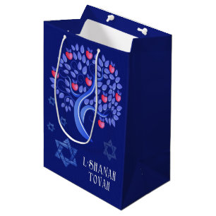 Jüdisches Neujahr   Rosh Hashanah Gift Bags Mittlere Geschenktüte