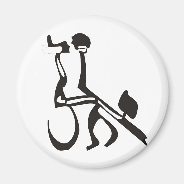 Jüdisches Tango Magnet (Vorne)