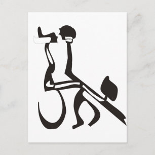 Jüdisches Tango Postkarte