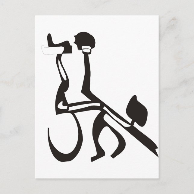 Jüdisches Tango Postkarte (Vorderseite)