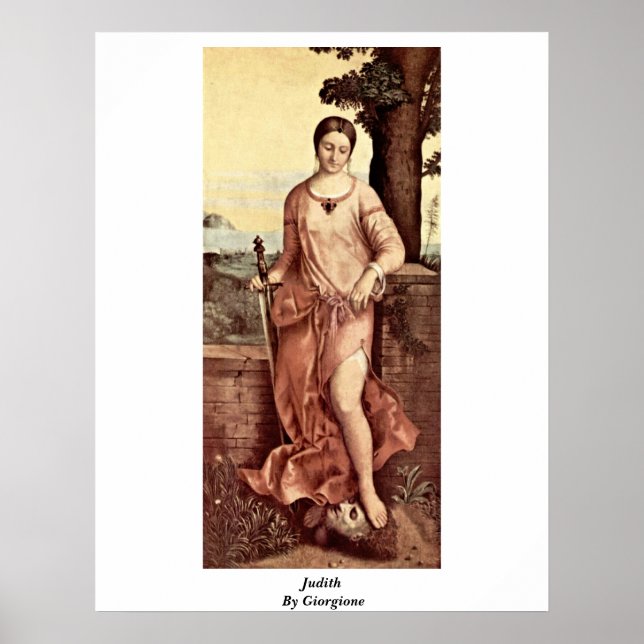 Judith By Giorgione Poster (Vorne)