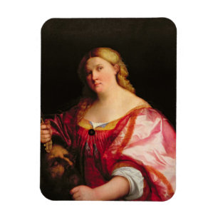Judith, c.1525-28 (Öl auf Leinwand) Magnet