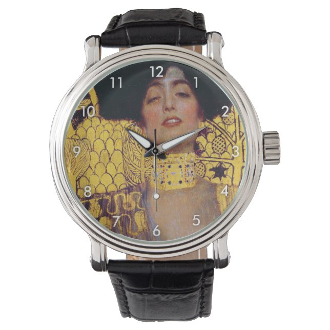 Judith (Dame in Gold), Gustav Klimt Armbanduhr (Vorderseite)