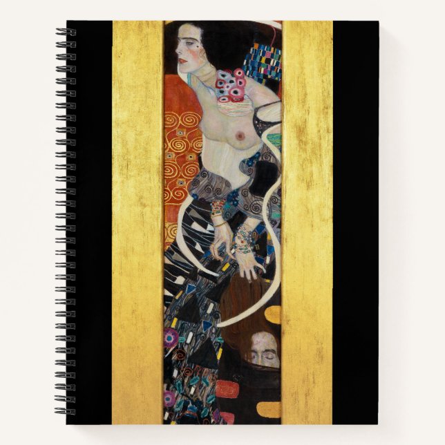 Judith II (Salome) von Gustav Klimt Notizbuch (Vorderseite)