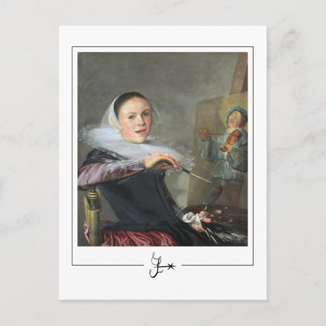 Judith Leyster #4 - Carte postale Art (Devant)
