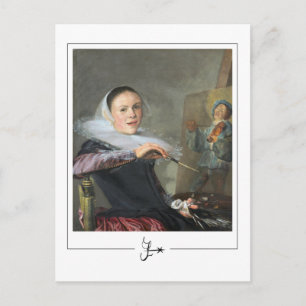Judith Leyster #4 - Fine Art Postcard Postkarte