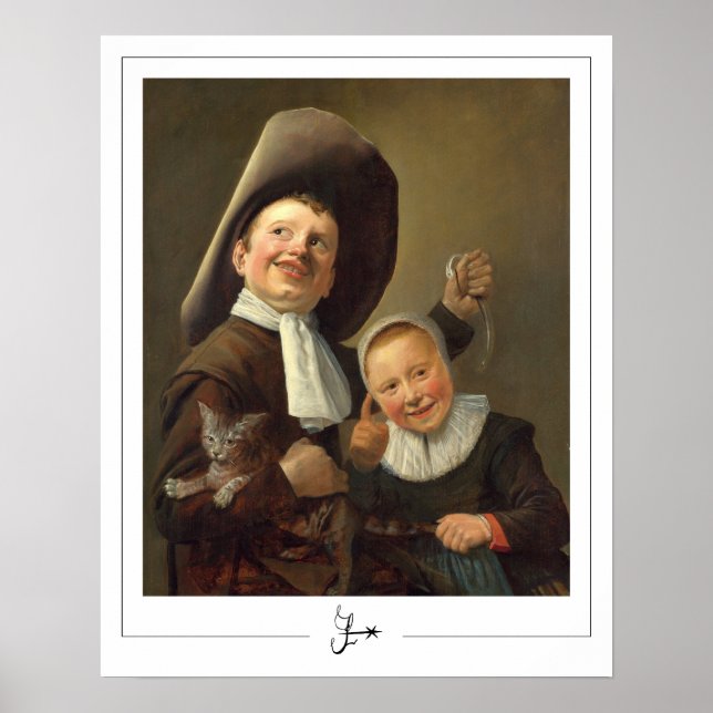 Judith Leyster Zedign Art Poster #16 (Vorne)