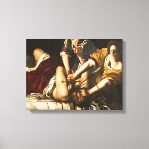 Judith Slaying Holofernes - Artemisia Gentileschi Leinwanddruck