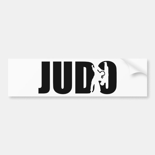 Judo Autoaufkleber (Vorne)