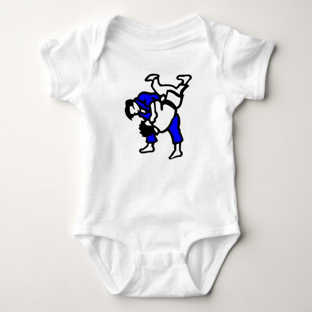 Judo Baby Strampler (Vorderseite)