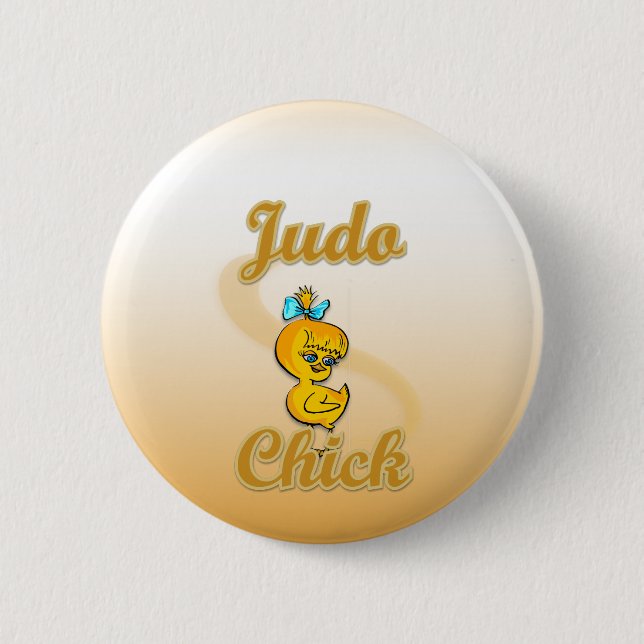 Judo Chick Button (Vorderseite)