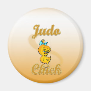 Judo Chick Magnet