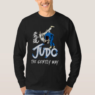 Judo der Kampfkünste wirft den sanften Weg des Mix T-Shirt