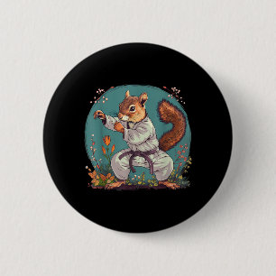 Judo Eichhörnchen Natur Taekwondo Karate MMA Eichh Button