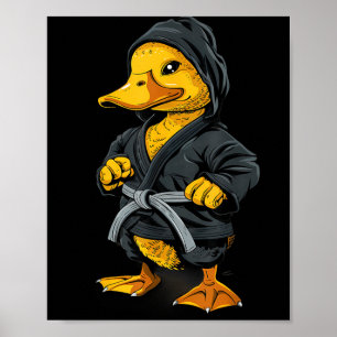 Judo-Ente MMA Taekwondo-Ente Kampfsport Kung Fu Poster