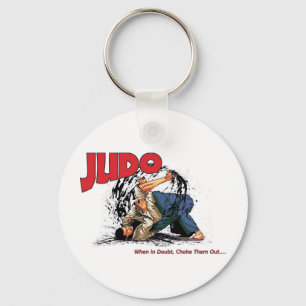 Judo erdrosselt heraus schlüsselanhänger