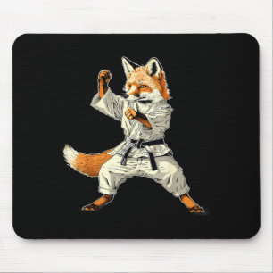 Judo Fox Nature Kickboxen Taekwondo Kampfsport Mousepad