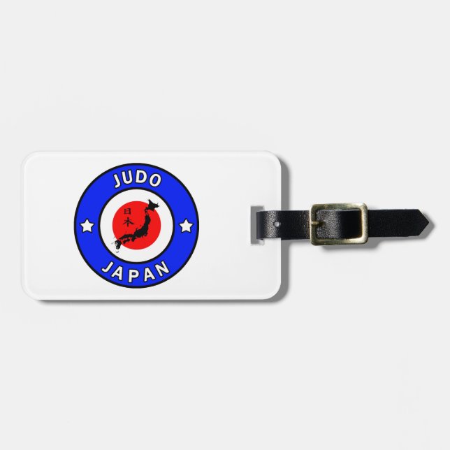 Judo Gepäckanhänger (Vorderseite horizontal)