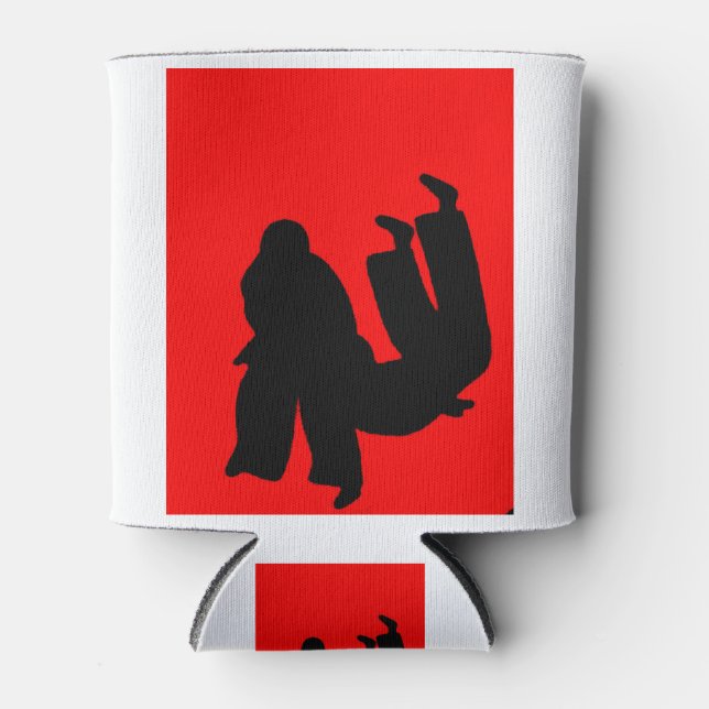 Judo Geschenk Dosenkühler (Vorderseite)