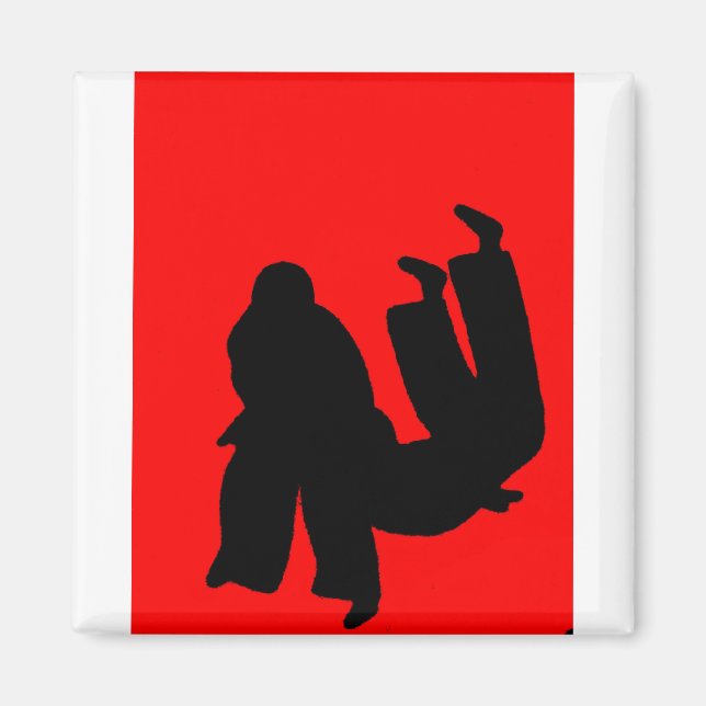 Judo Geschenk Magnet (Vorne)
