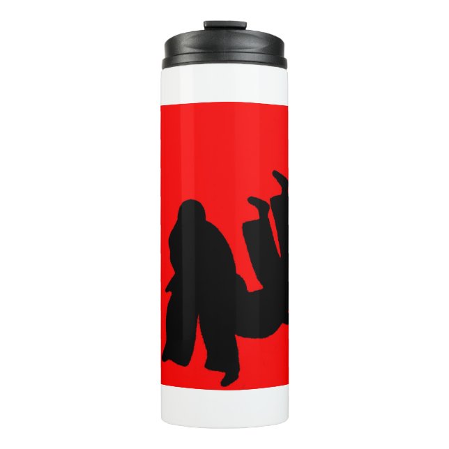 Judo Geschenk Thermosbecher (Vorderseite)