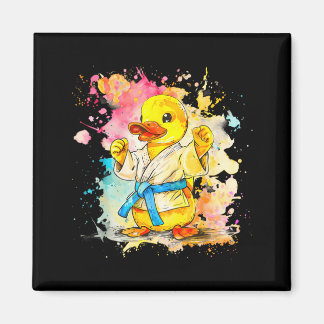 Judo-Gummiente Natur-Kickboxen Taekwondo Magnet