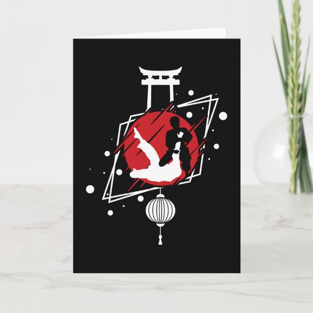 Judo Japan Karte (Vorderseite)