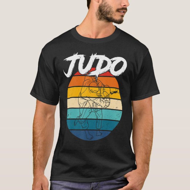 Judo Judoken Japan Jiu Jitsu Martial Training Athl T-Shirt (Vorderseite)