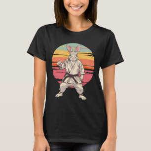 Judo Kaninchen Bunny Natur Kickboxen Taekwondo Kam T-Shirt