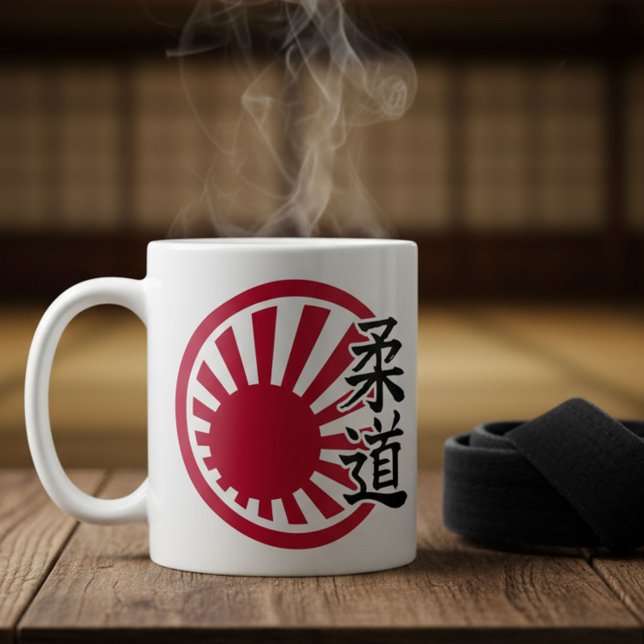 Judo Kanji - Rising Sun Kaffeetasse (Von Creator hochgeladen)