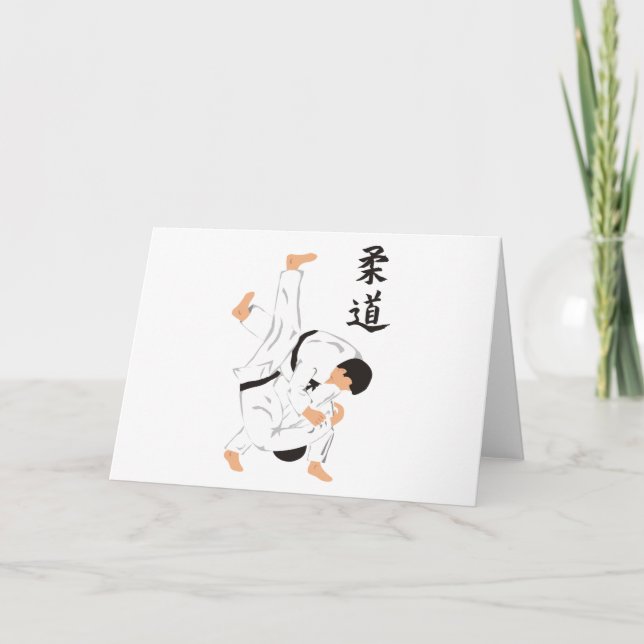 Judo Karte (Vorderseite)