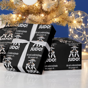 Judo Martial Arts Self Defense Taekwondo Judo Geschenkpapier