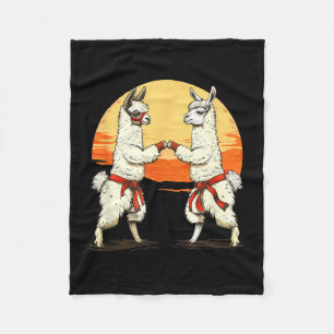 Judo MMA Alpaka Liebhaber Taekwondo Alpaka Sonnenu Fleecedecke