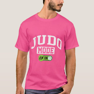 Judo Mode On - Funny Martial Arts Kung Fu Judo Fig T-Shirt