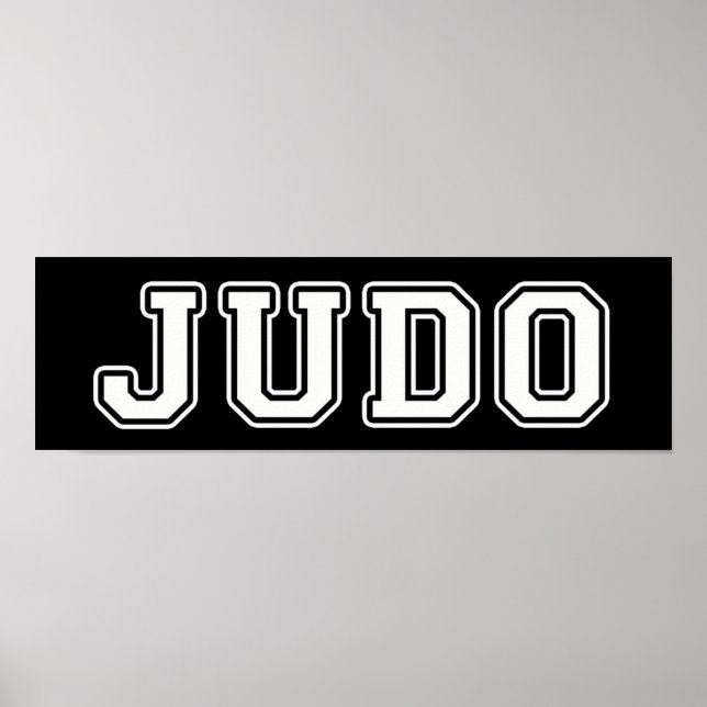 Judo Poster (Vorne)