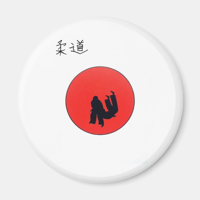 Judo Print Magnet (Vorne)