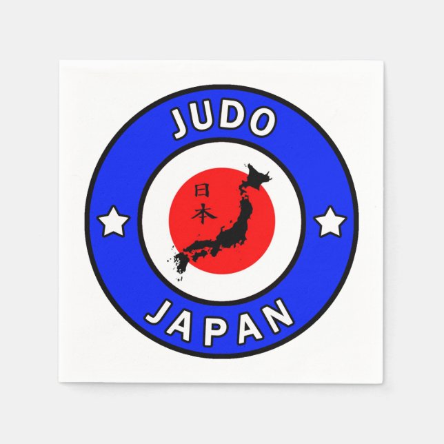 Judo Serviette (Vorderseite)