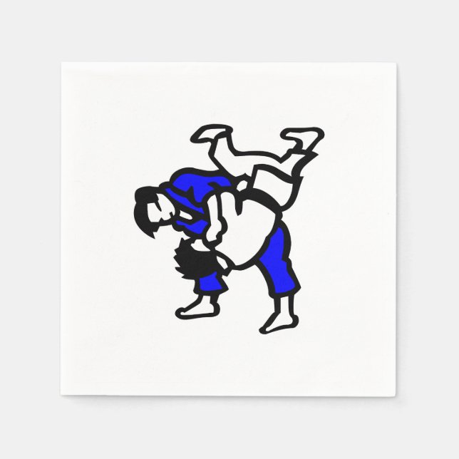 Judo Serviette (Vorderseite)